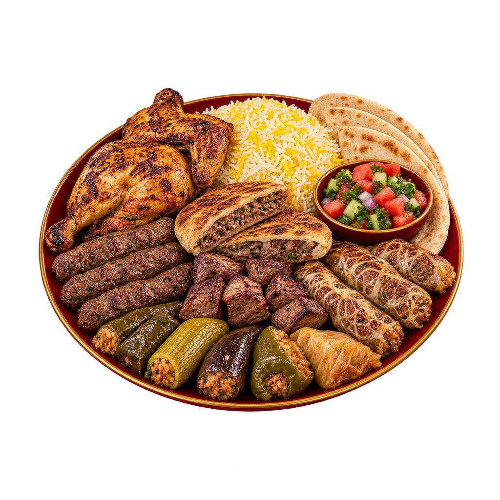 [MADINA-MENU-TRAY-02] صينية الصحاب
