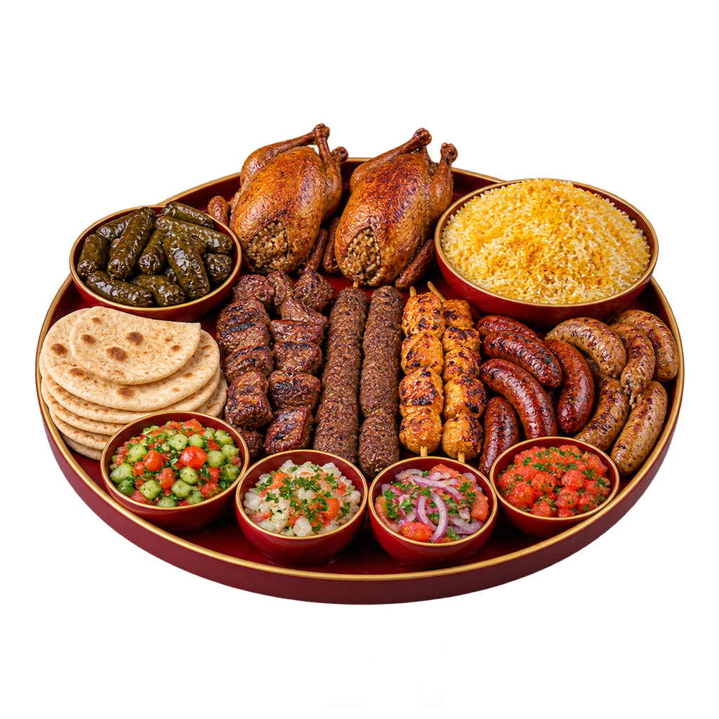 [MADINA-MENU-TRAY-04] Newlyweds Tray