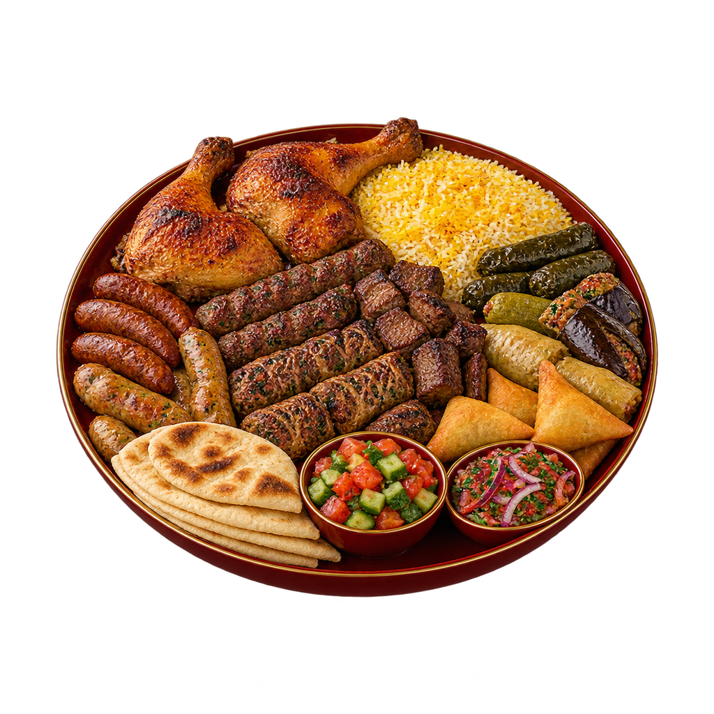 [MADINA-MENU-TRAY-07] Al Madina Kings Tray
