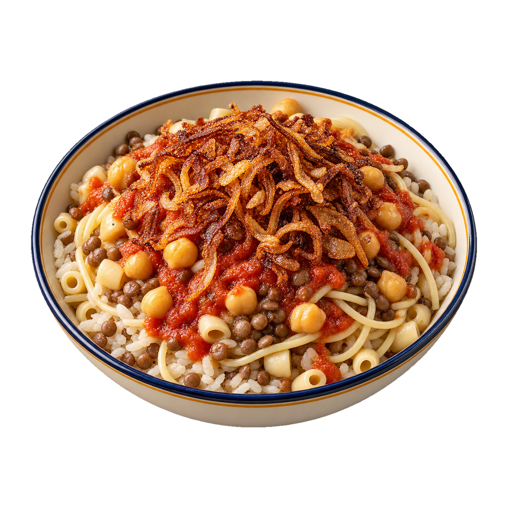 Super Koshary Plate