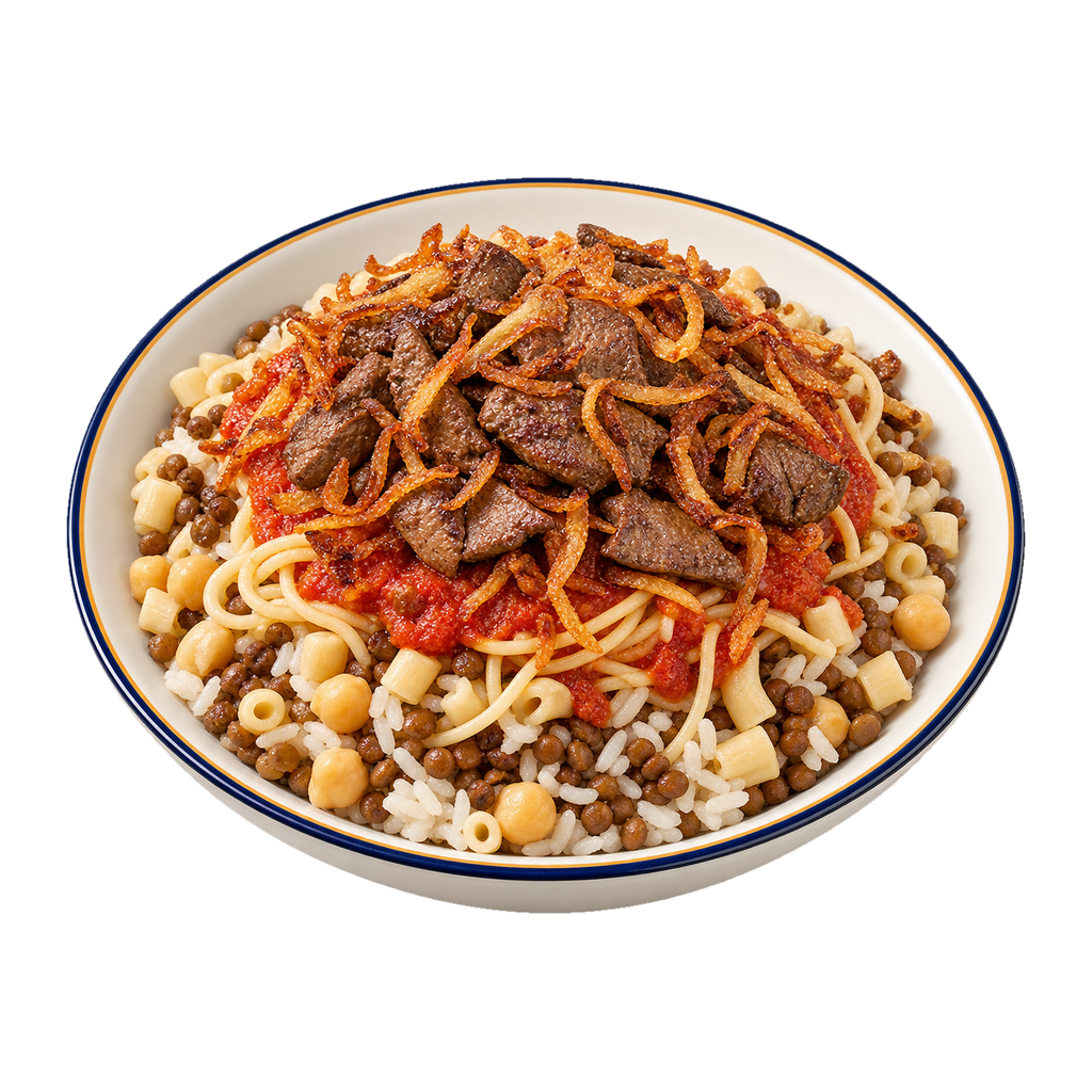 Liver Koshary Plate