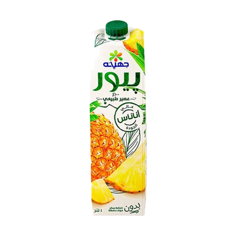 جهينه بيور اناناس 1 لتر