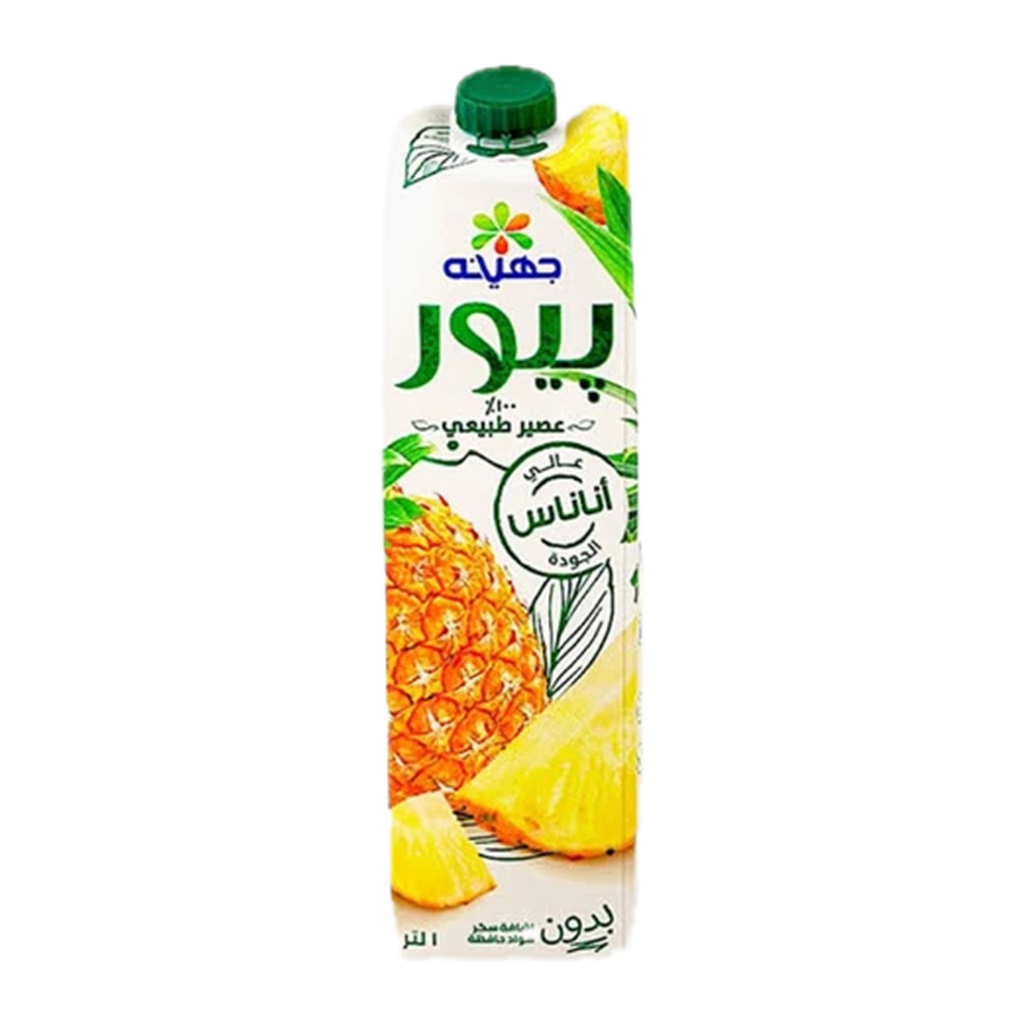 جهينه بيور اناناس 1 لتر