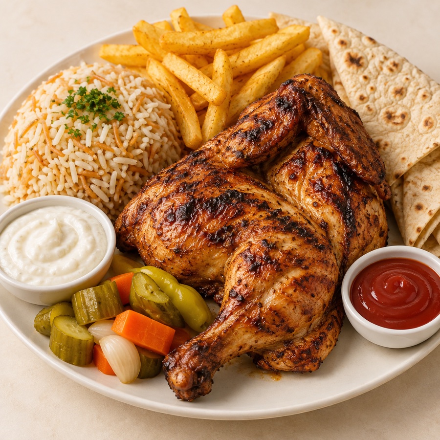 فراخ شواية