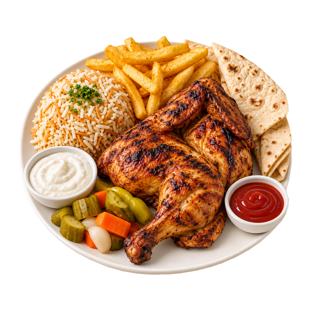 [AS000000054-01] فراخ شواية (فرخة كاملة)