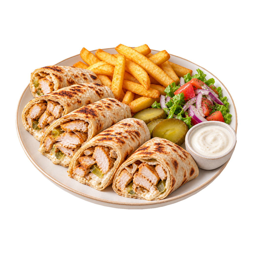 وجبة عربى فراخ
