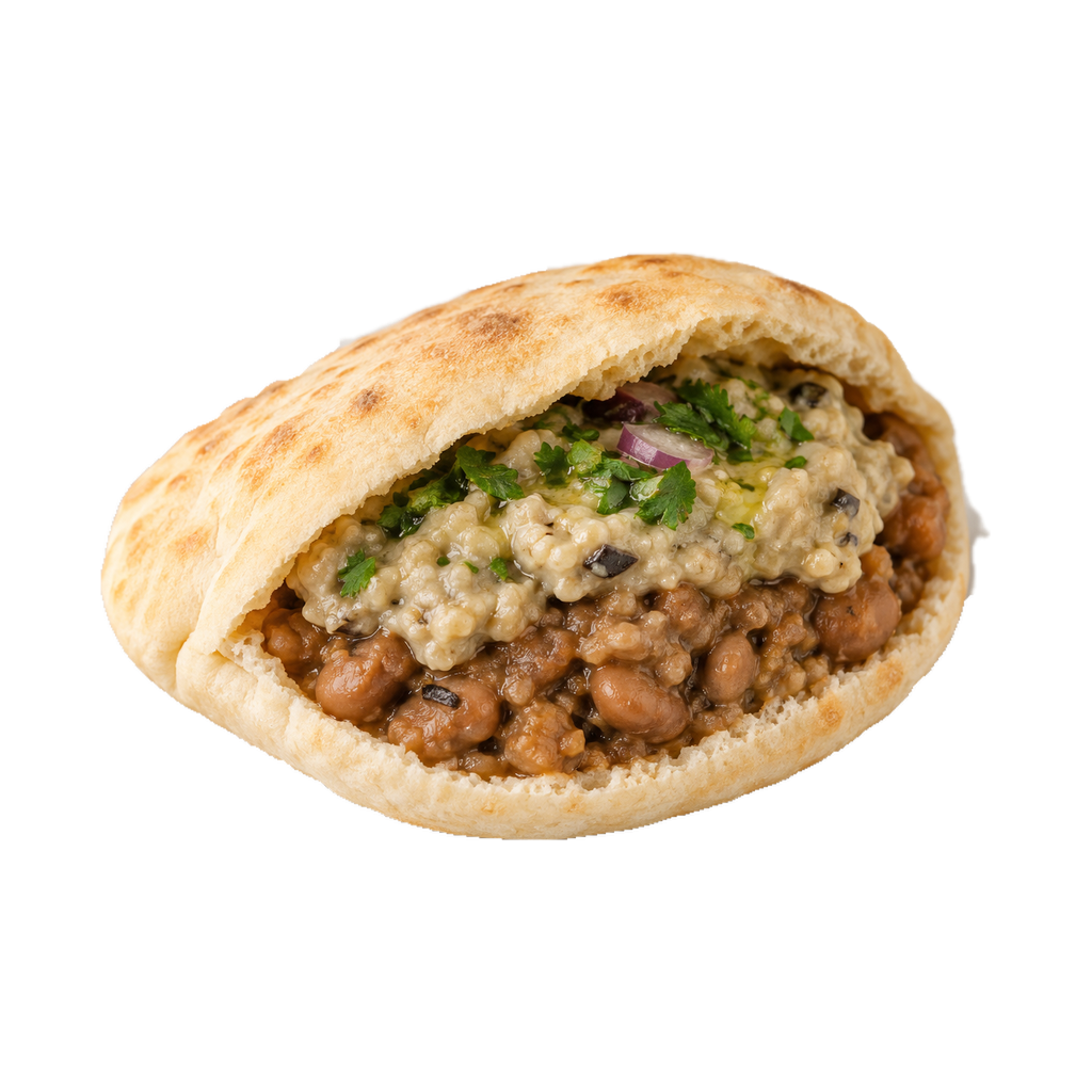 ساندوتش فول بابا غنوج