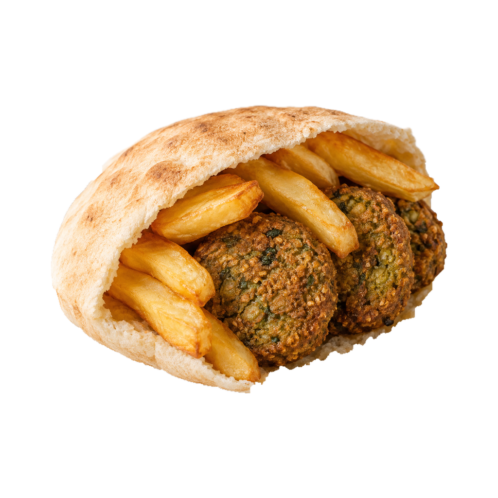 ساندوتش طعمية على صوابع (شامي)