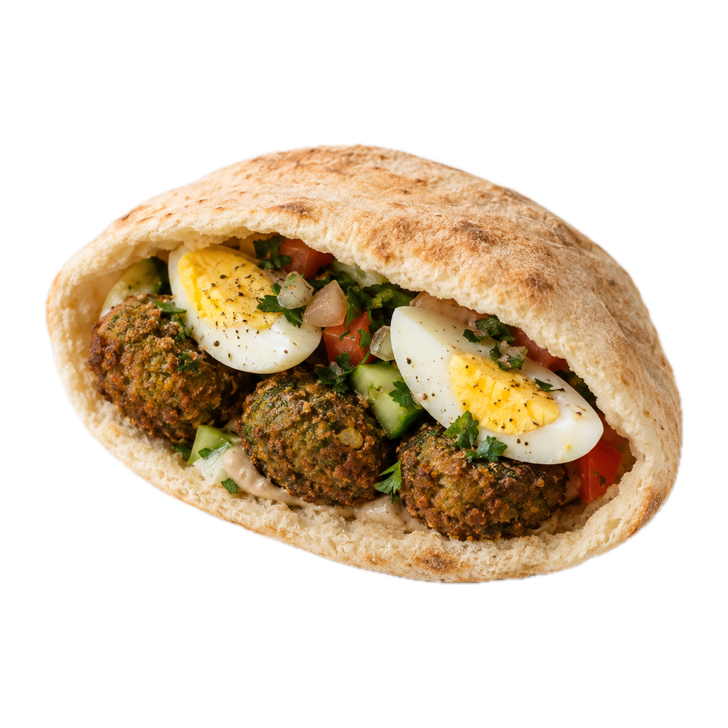 ساندوتش طعمية عين كتكوت (شامي)