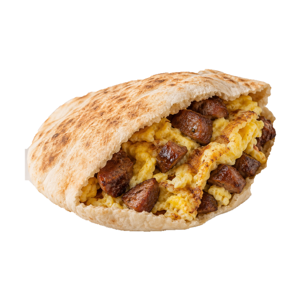 ساندوتش أومليت سجق (شامي)