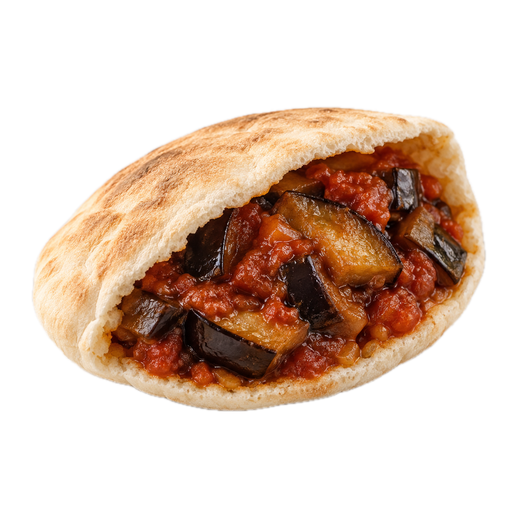 ساندوتش مسقعة (شامي)
