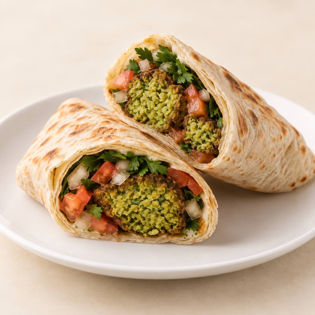 ساندوتش طعمية سوري