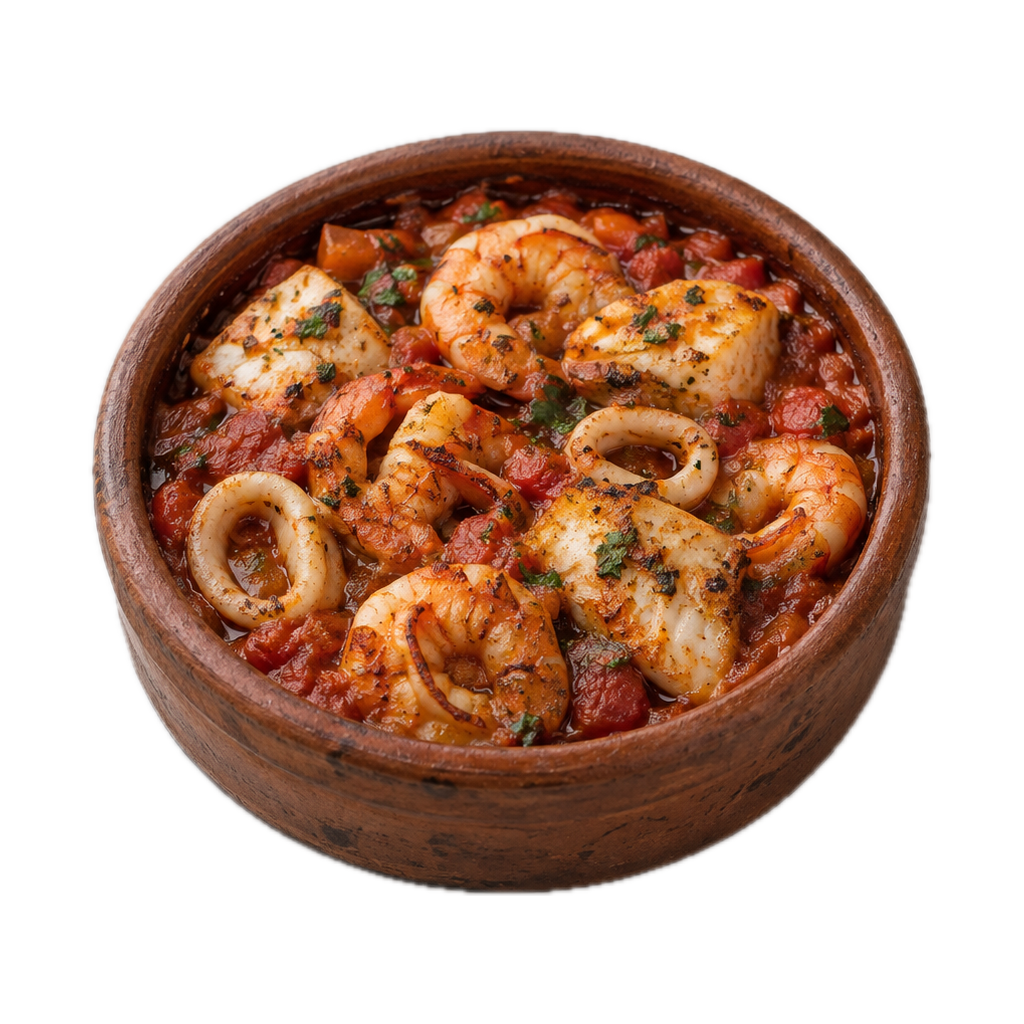 [GOMHOR-MENU-CASSEROLE-04] طاجن ميكس سي فود