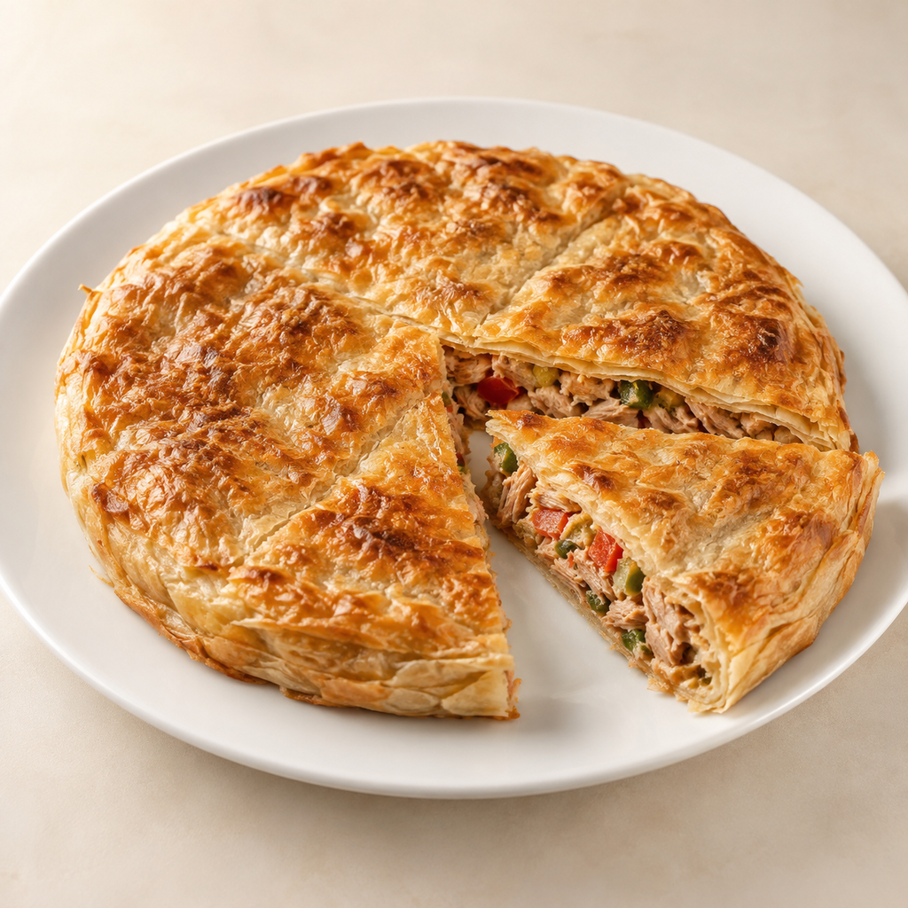 بيتزا شرقي تونة (وسط)