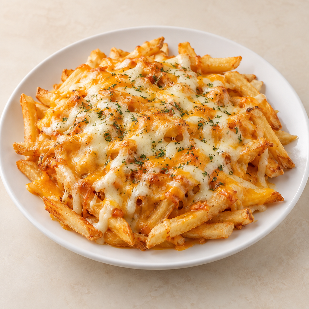 [LEVORNO-MENU-FRIES-03] بطاطس موتزاريلا وشيدر