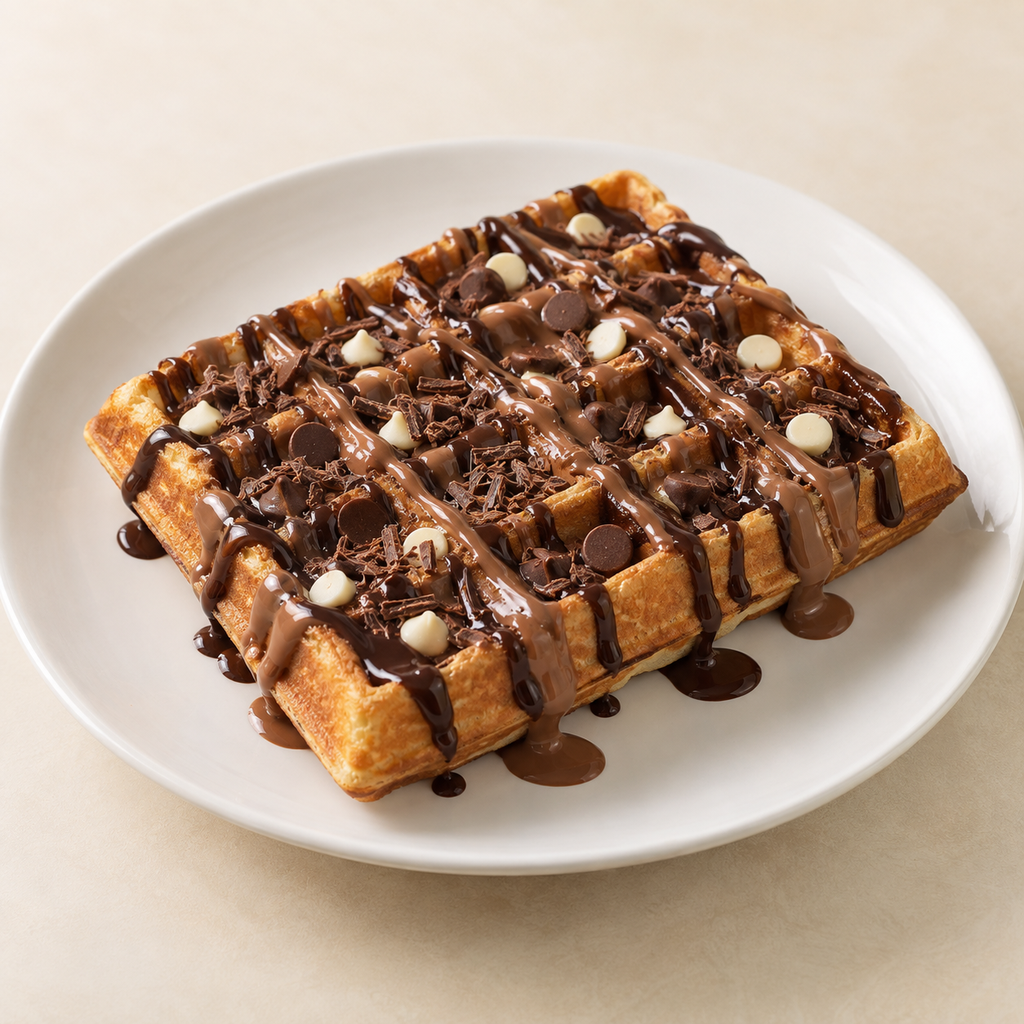 [LEVORNO-MENU-WAFFLE-04] وافل ميكس شوكليت