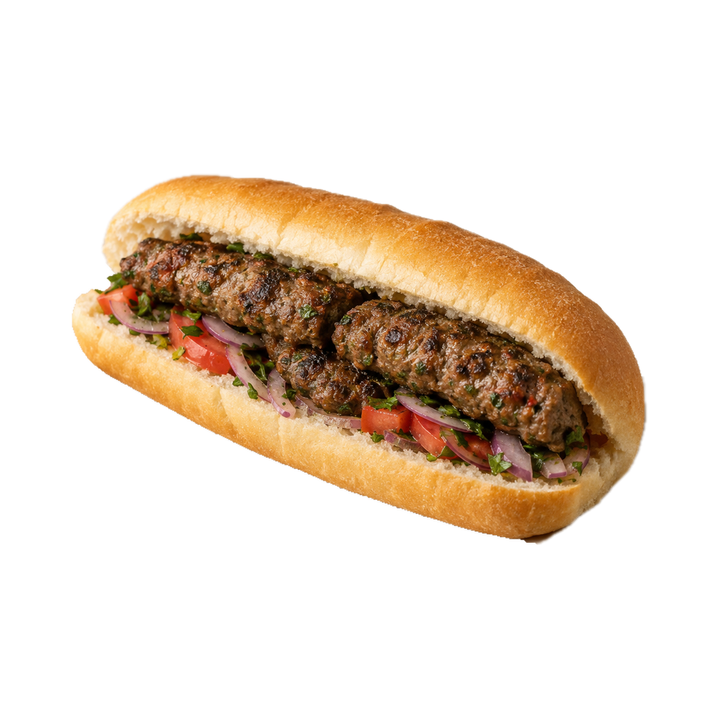 [MALEK-MENU-SANDWICH-02] ساندوتش كفتة بلدي