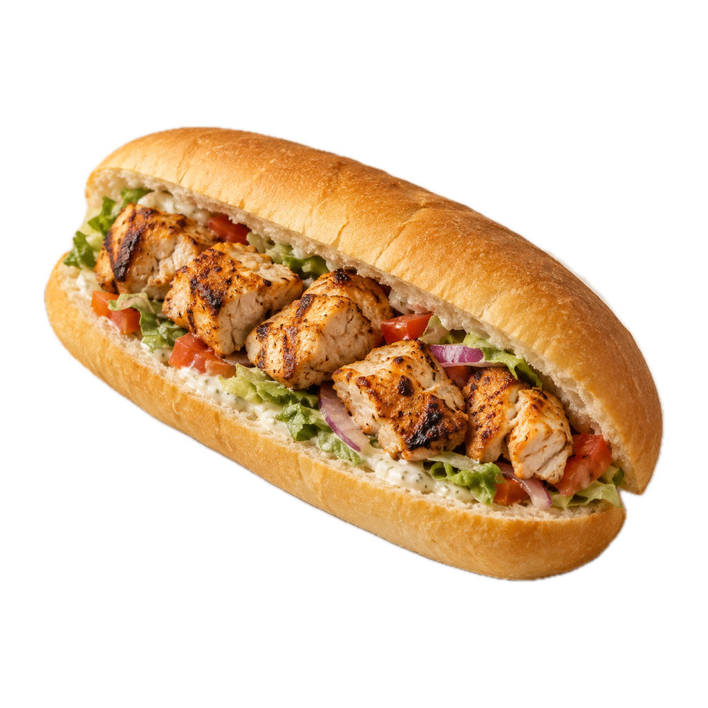 ساندوتش شيش طاووق