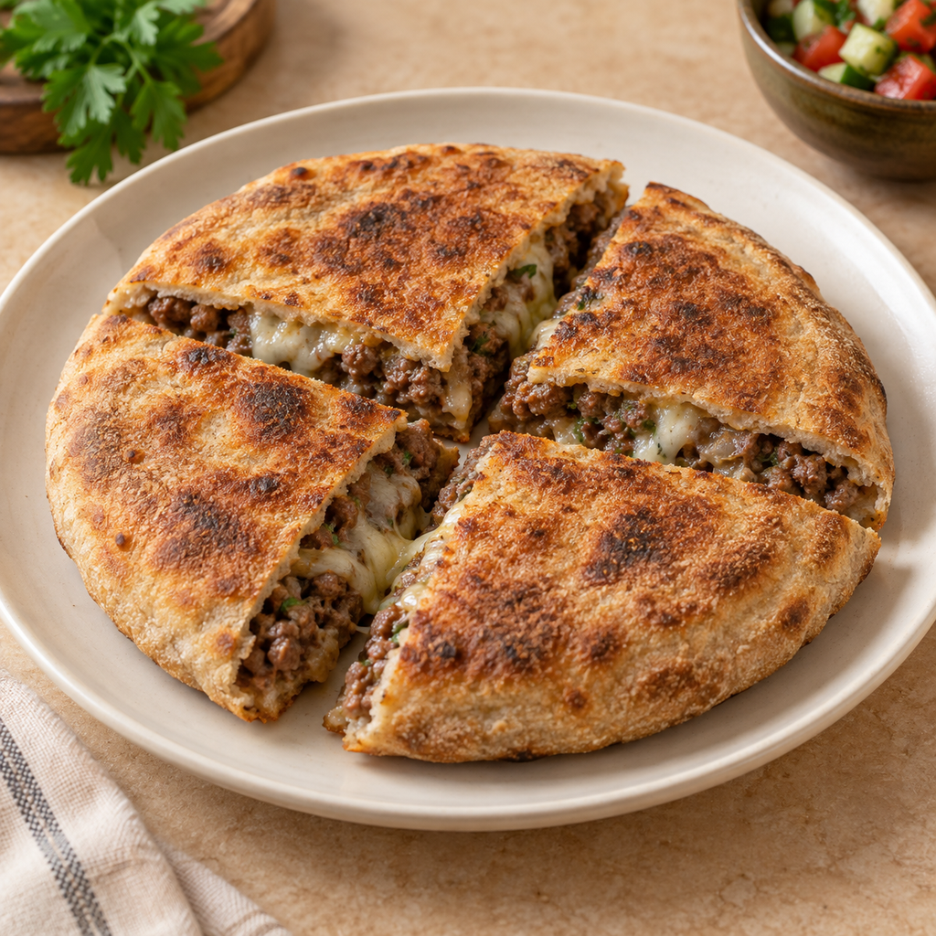 [MALEK-MENU-HAWAWSHI-02] حواوشي بلدي بالجبنة