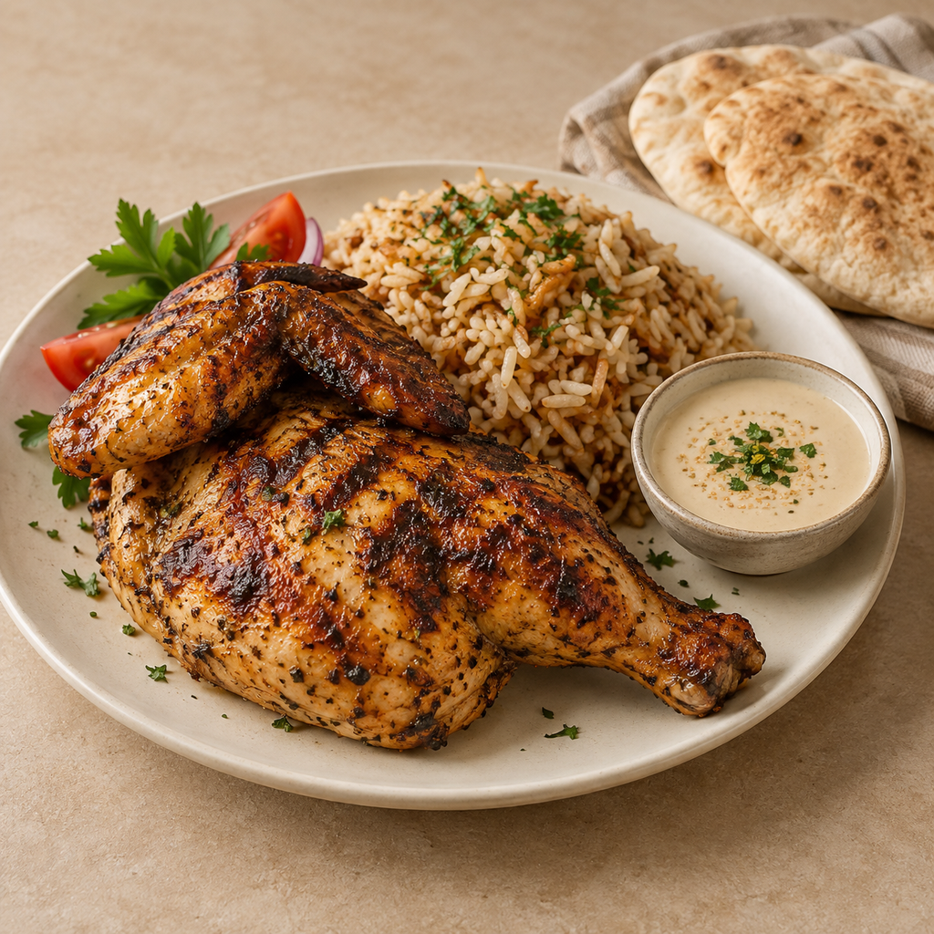 [MALEK-MENU-MEAL-03] وجبة ربع فرخة صدر