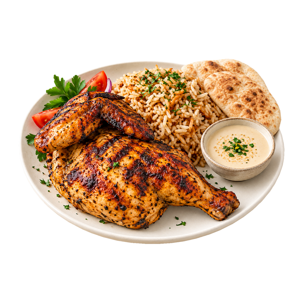[MALEK-MENU-MEAL-03] وجبة ربع فرخة صدر