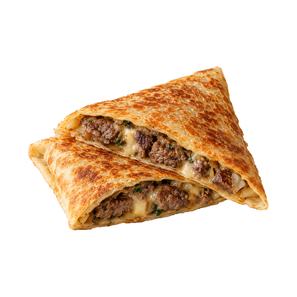 كريب برجر لحم (عادي, سادة)