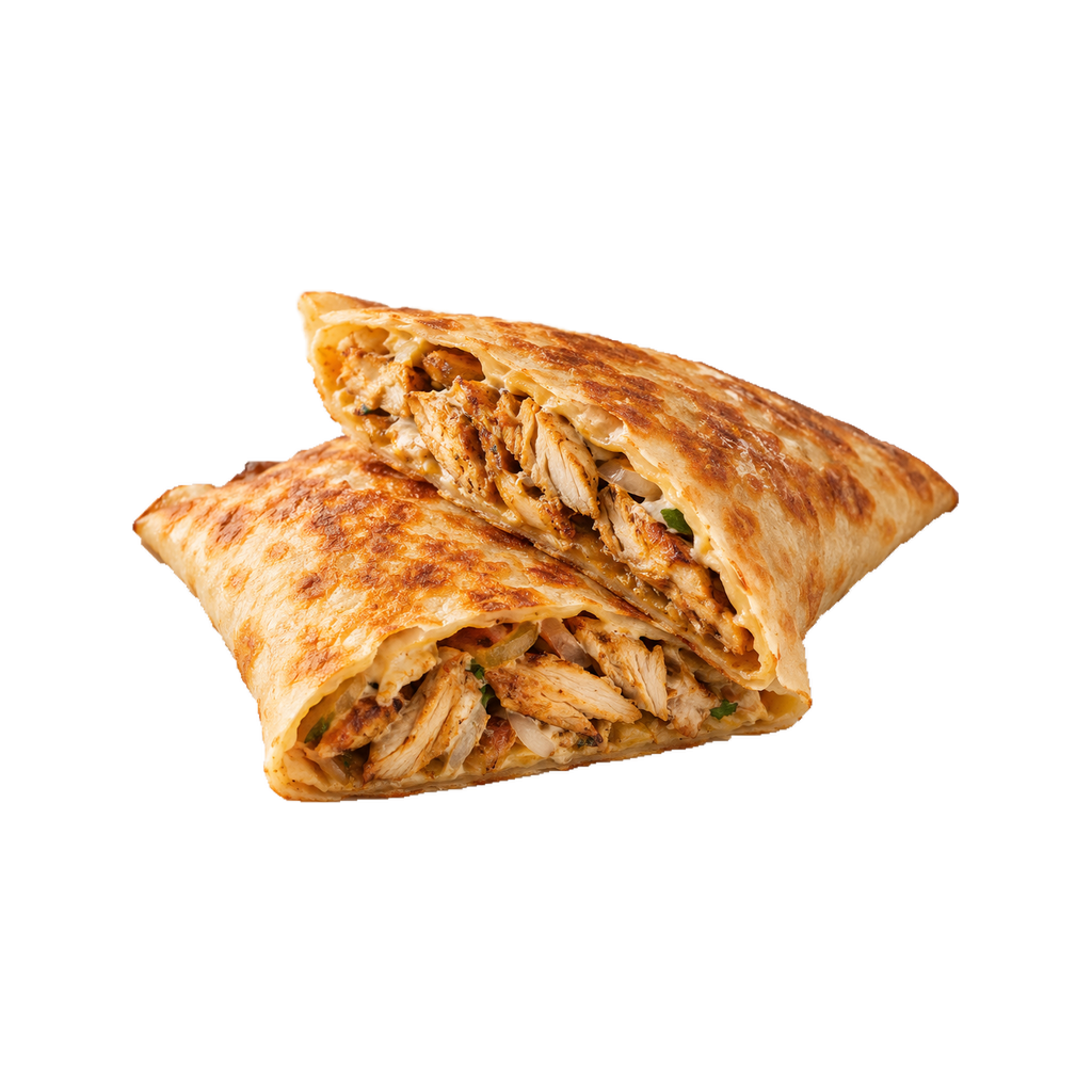 كريب شاورما فراخ (عادي, سادة)