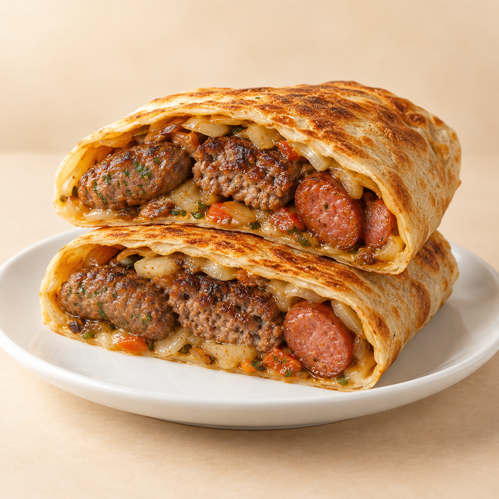 كريب سيتي كريب لحم (سادة)