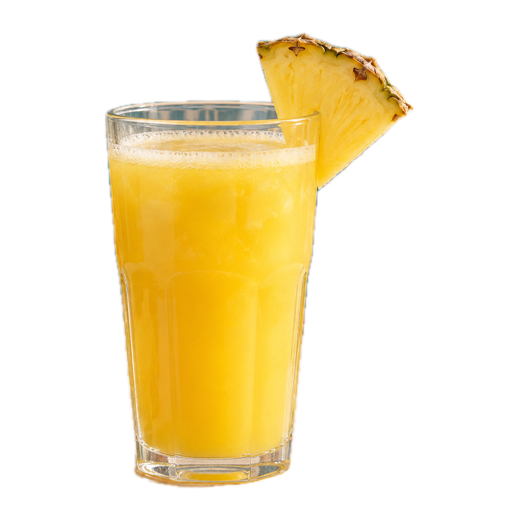 عصير أناناس معلب (بدون كريمة)