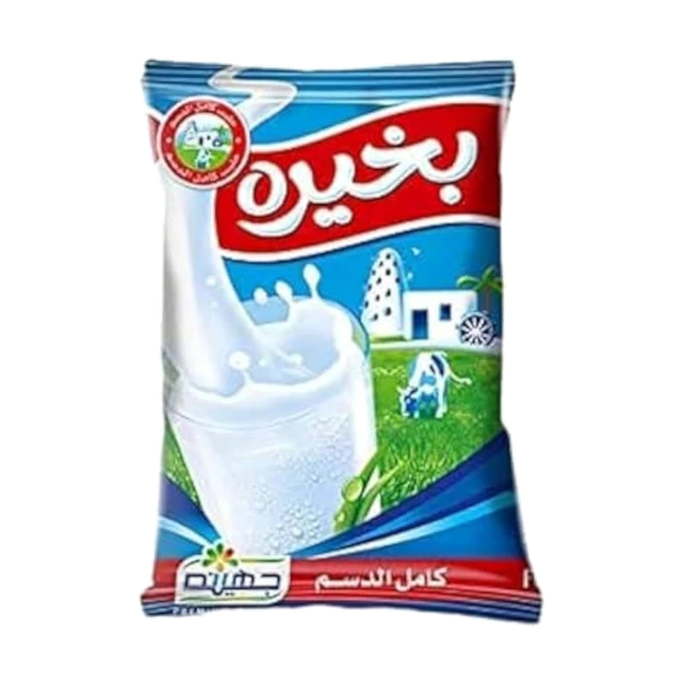حليب بخيره كامل الدسم 1لتر