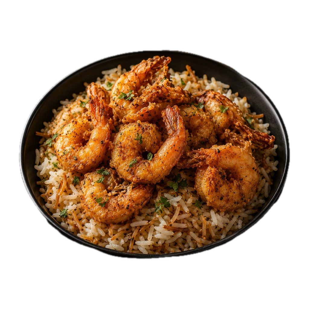[SHRQ-RICE-SHRIMP-01] أرز جمبري (صغير)