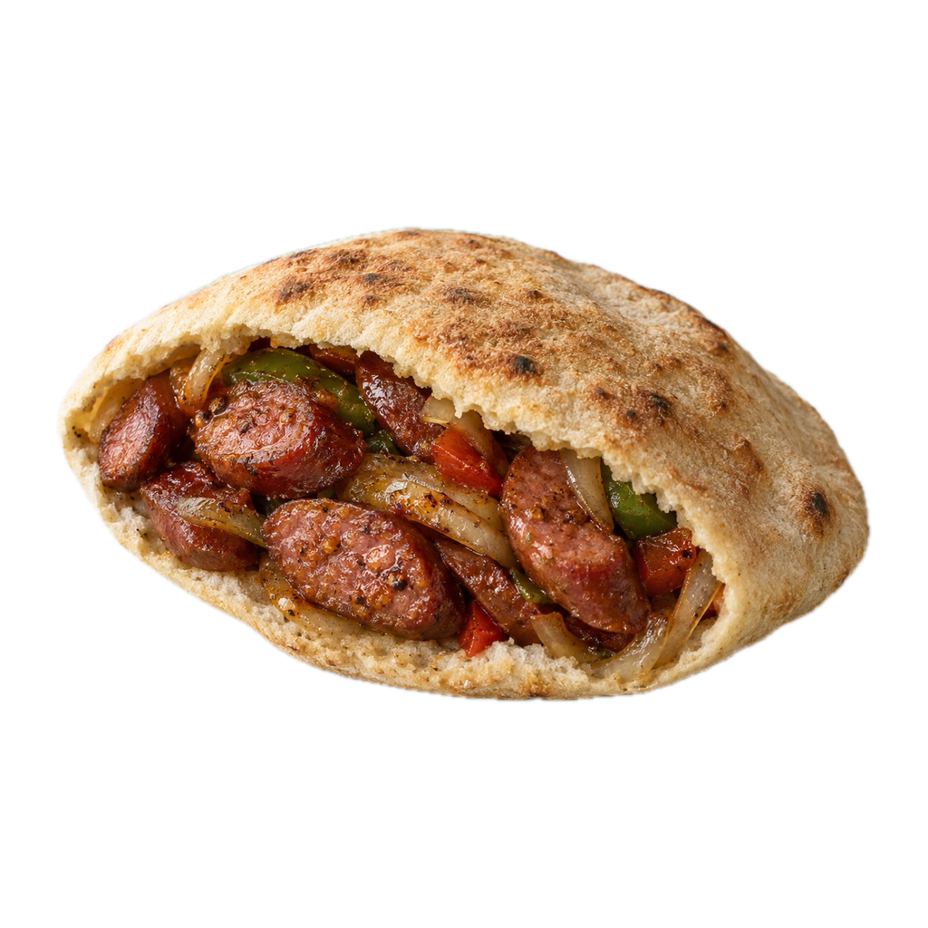 ساندوتش سجق مدخن