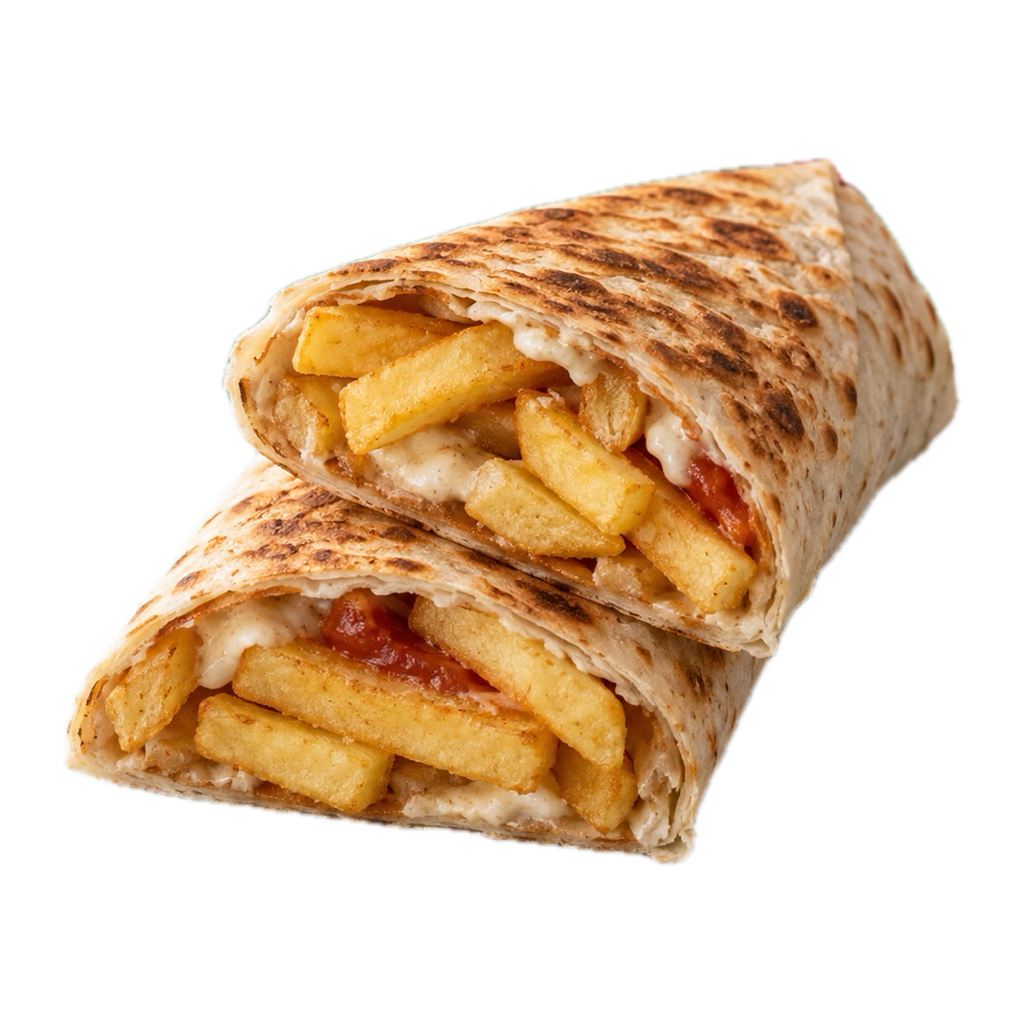 [FIG-SYRIAN-FRIES] ساندوتش سوري بطاطس