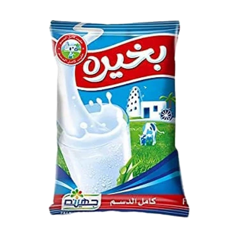 حليب بخيره كامل الدسم 500 مل
