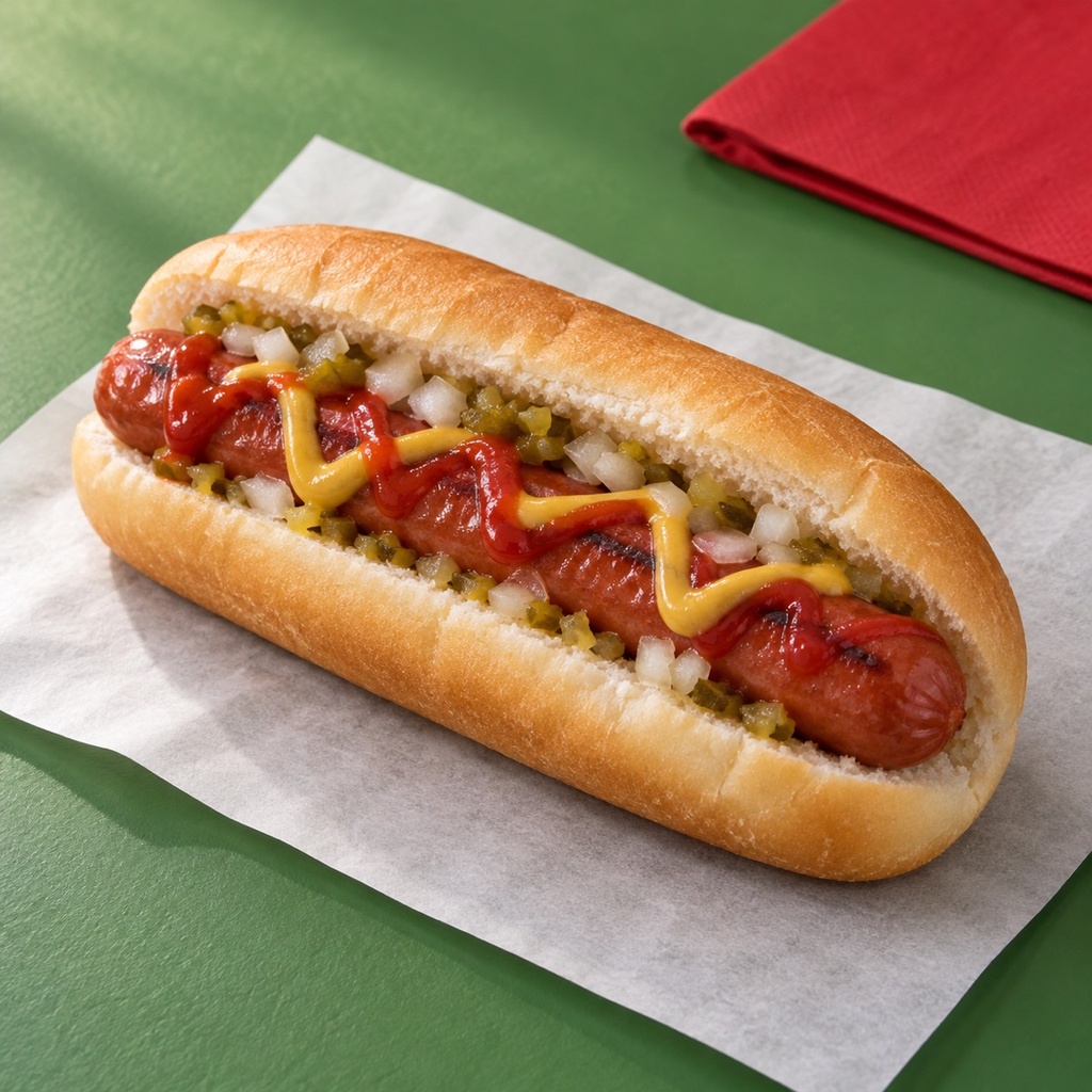 [FIG-HOTDOG-1] ساندوتش سوسيس (بيتي بان)