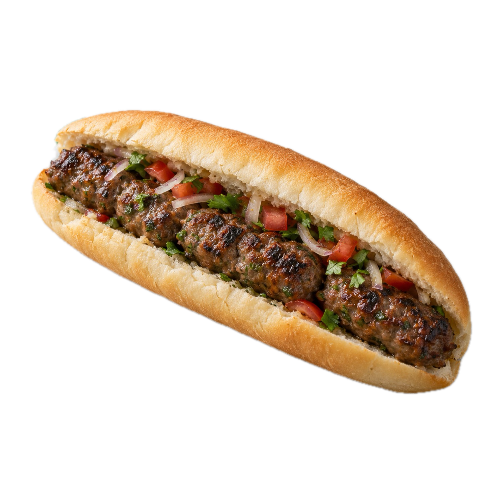 ساندوتش كفتة جريل