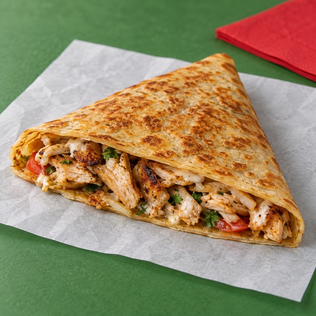 [FIG-CREPE-SHAWARMA] كريب شاورما فراخ