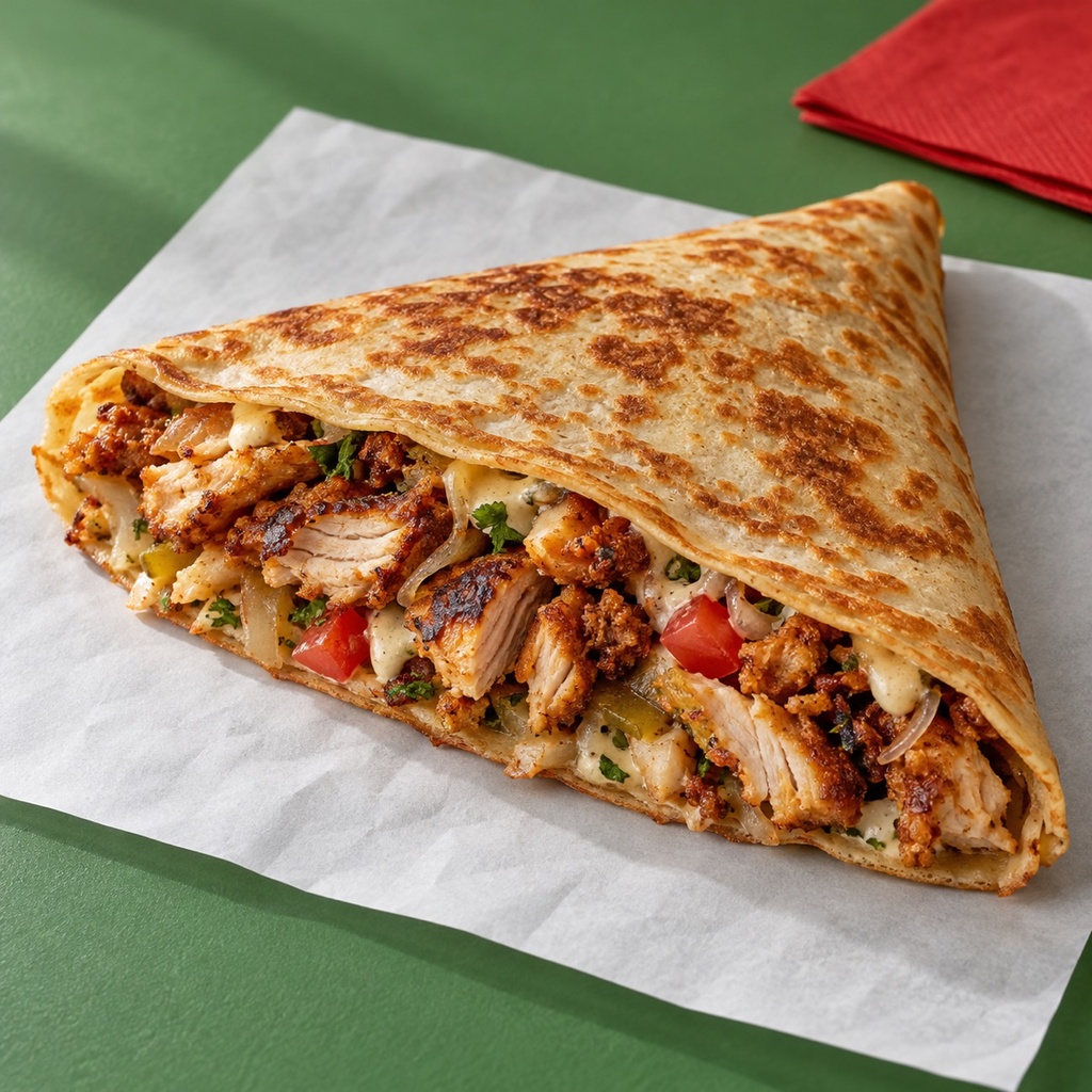 [FIG-CREPE-MIXED-CHICKEN] كريب ميكس فراخ