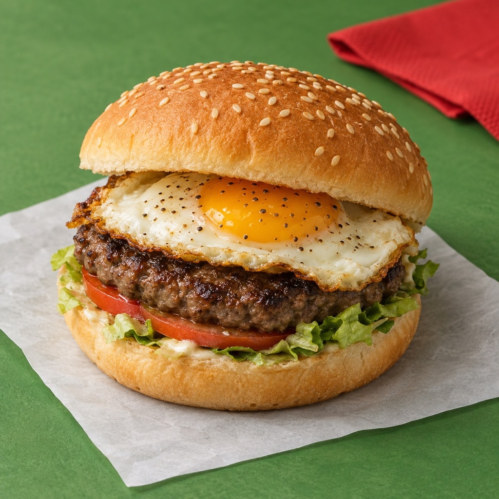 [FIG-BURGER-EGG] برجر بيض