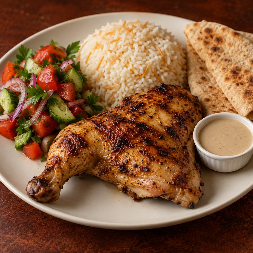 [SHA-CHICKEN-MEAL-1] وجبة فراخ (ورك)