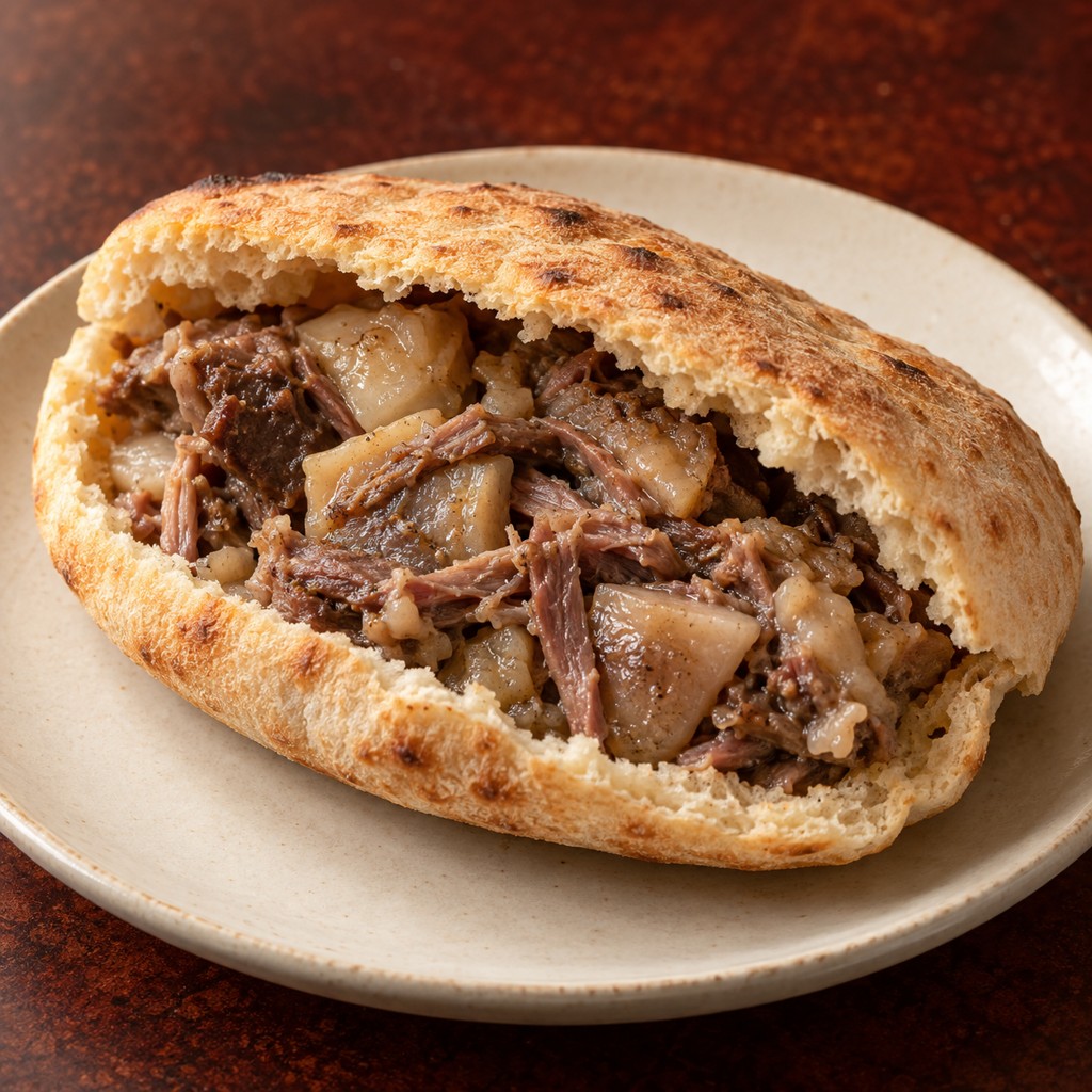 [SHA-BREAD-HEAD-MEAT-1] رغيف لحمة رأس (صغير)
