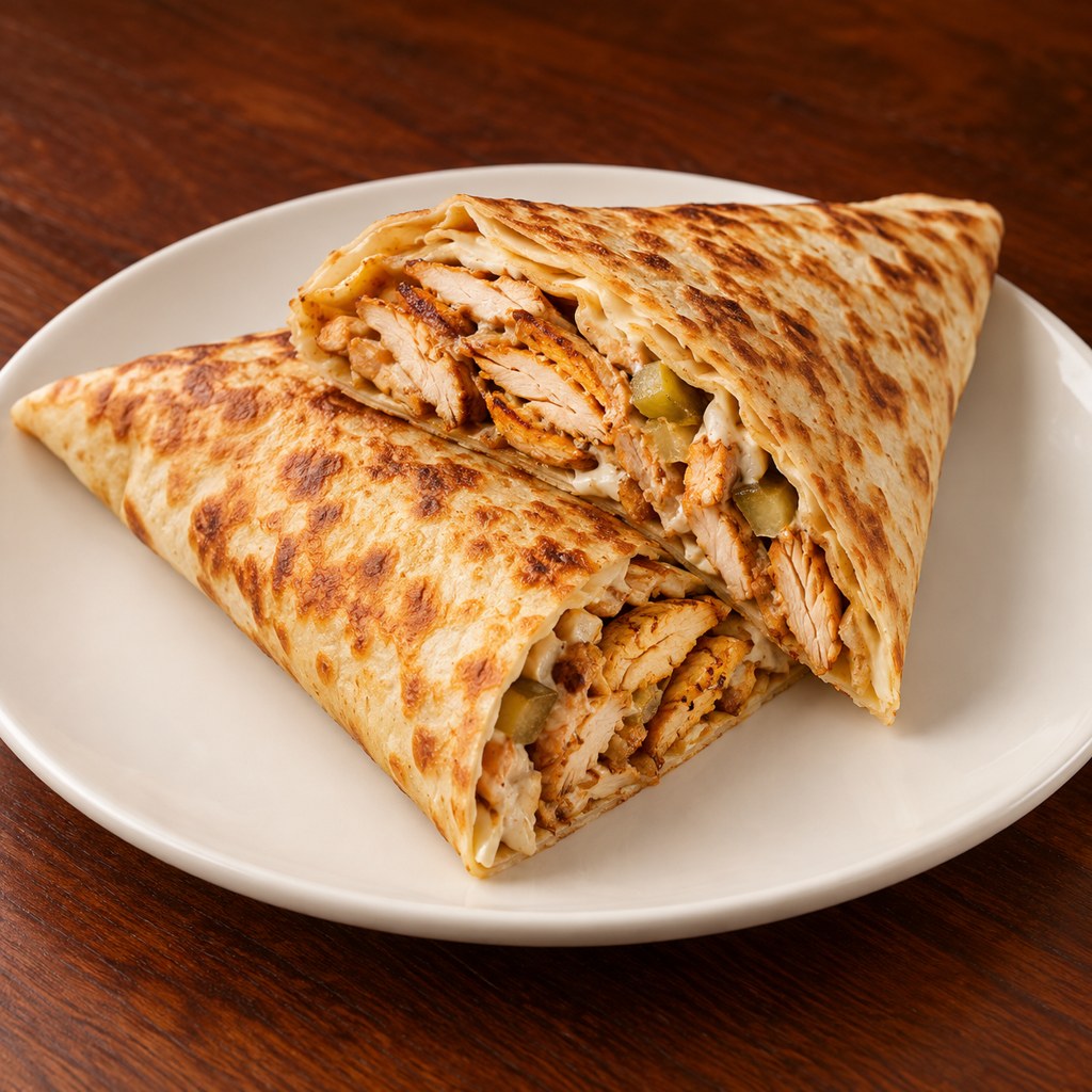 [RAS-CREPE-SHAWARMA] كريب شاورما فراخ