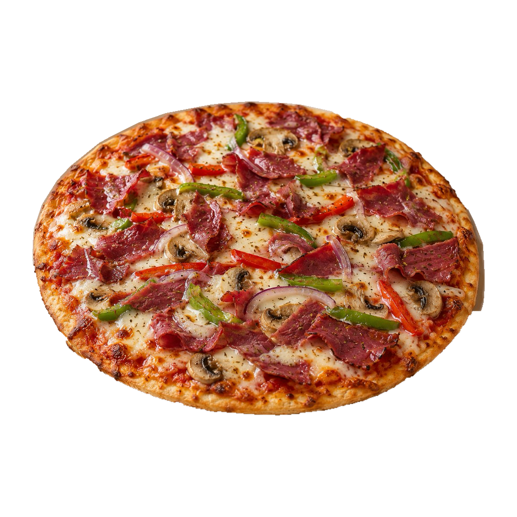 [RAS-ITALIAN-PASTRAMI-1] بيتزا إيطالي بسطرمة (صغير)