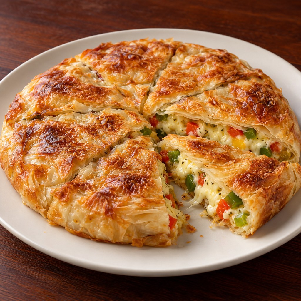 [RAS-FETEER-ROUMI-1] فطير حادق جبنة رومي (Medium)