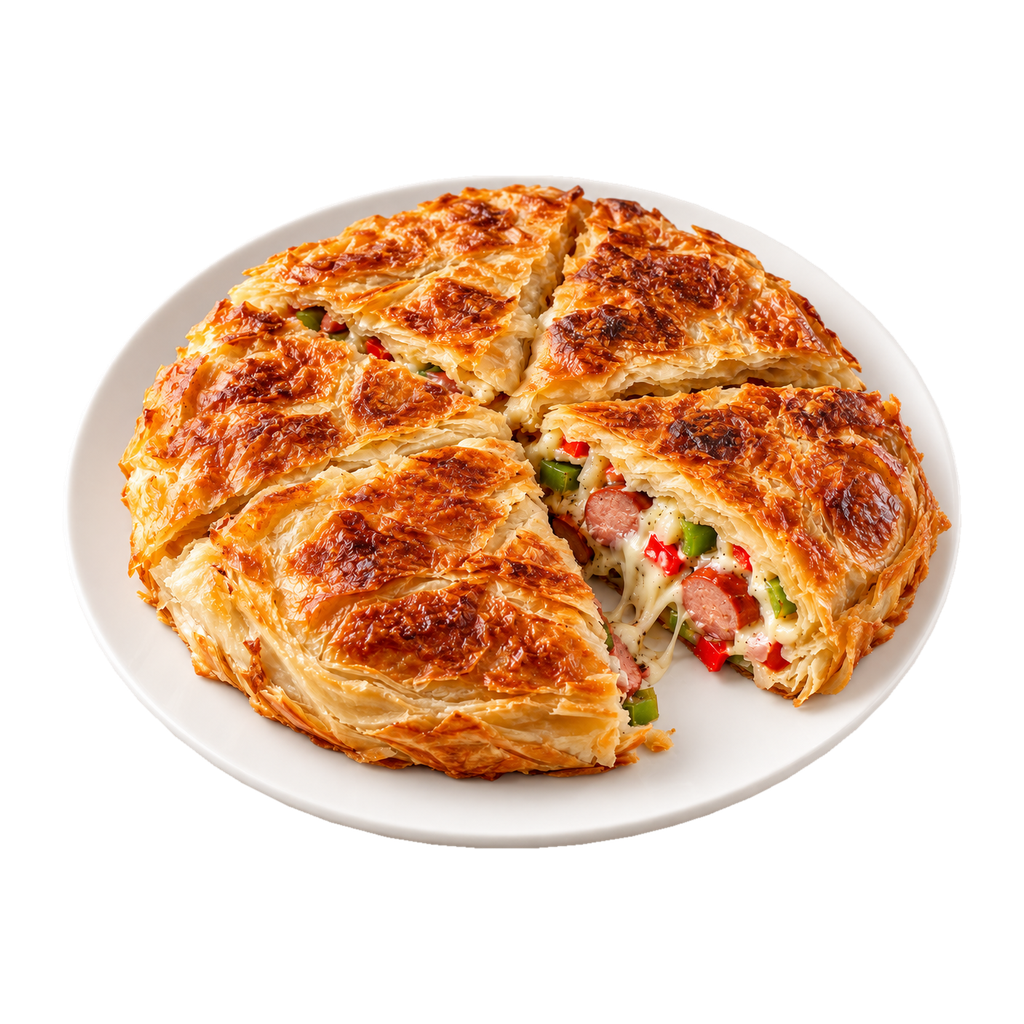 [RAS-FETEER-HOTDOG-1] فطير حادق سوسيس (وسط)