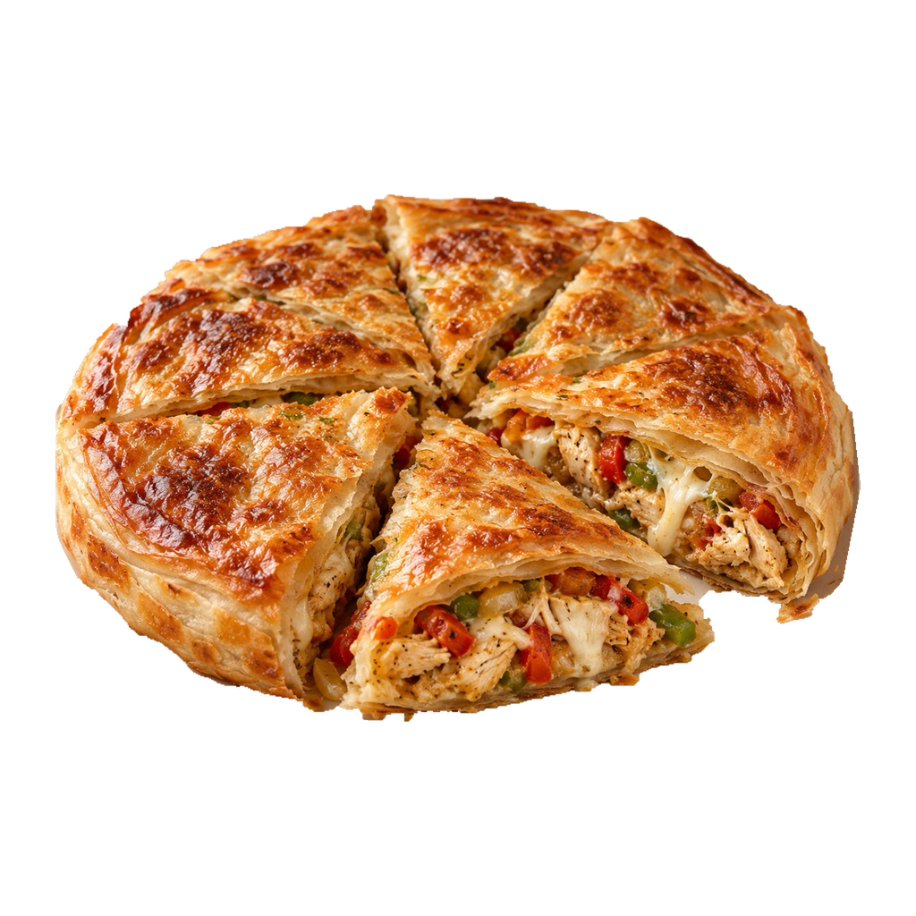 [RAS-FETEER-CHICKEN-1] فطير حادق دجاج (وسط)