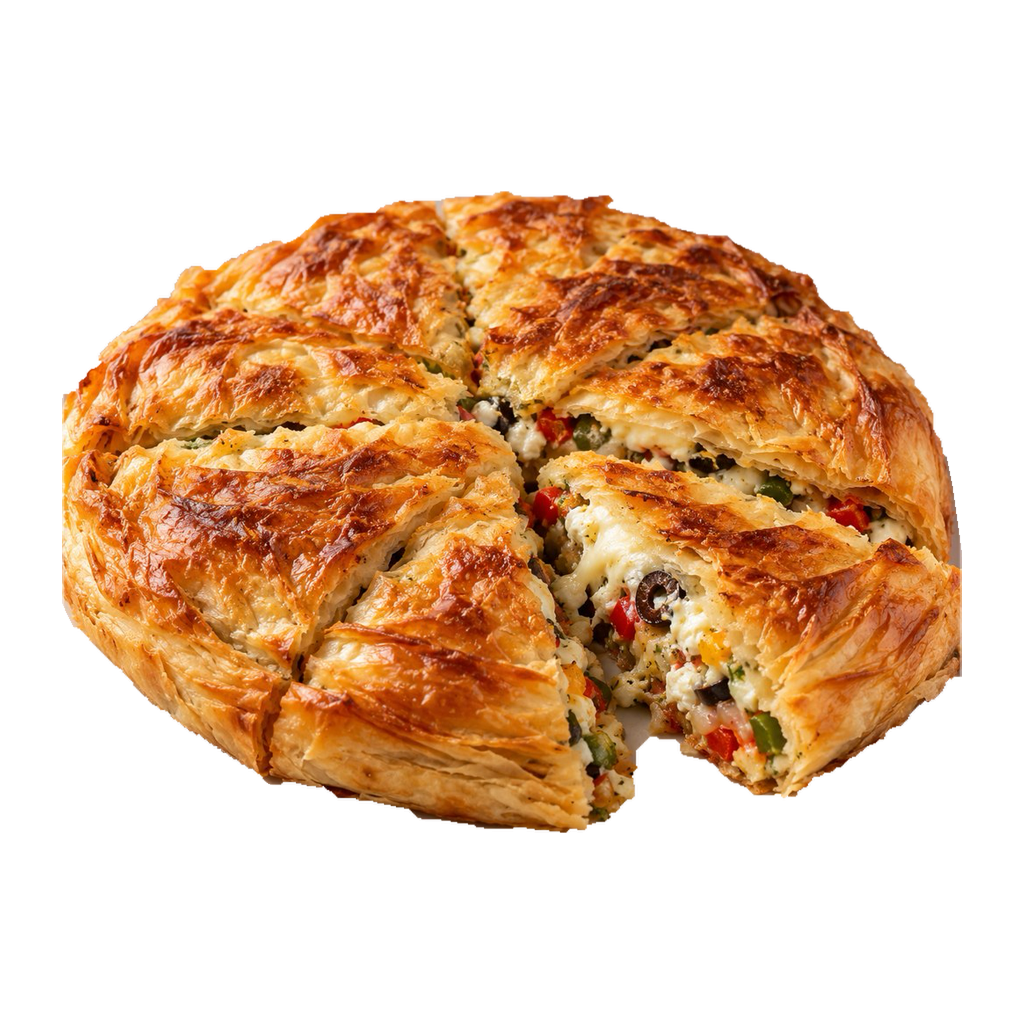 [RAS-FETEER-VEGETABLES-1] فطير حادق خضروات (وسط)