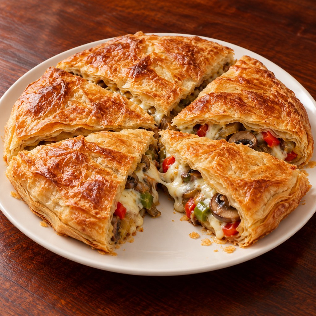 [RAS-FETEER-MUSHROOM-1] فطير حادق مشروم (وسط)