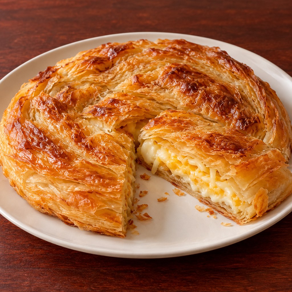 [RAS-MESHALTET-ROUMI-1] فطير مشلتت بالجبنة الرومي (Medium)