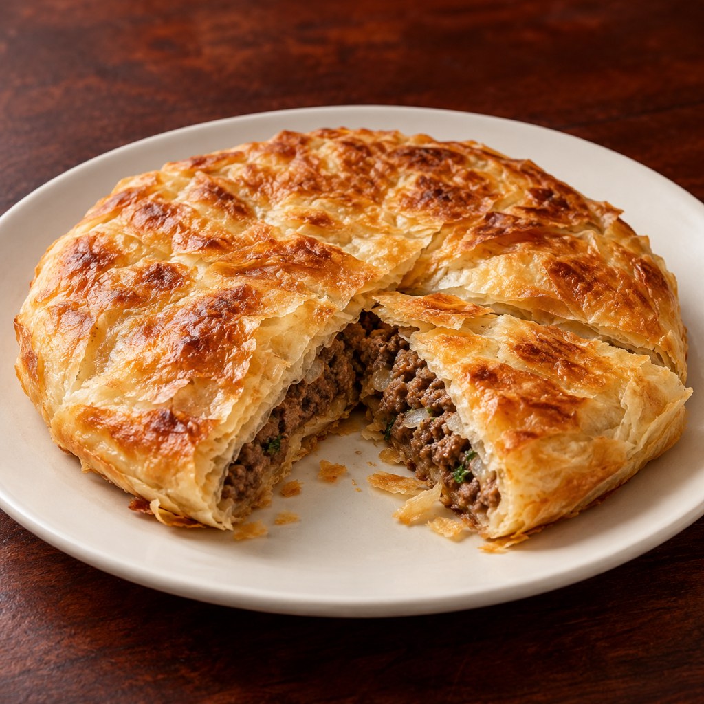 [RAS-MESHALTET-MINCED-1] فطير مشلتت باللحمة المفرومة (Medium)